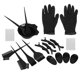 thumbnail image 4 of 1 juego/20 piezas de herramientas prácticas para teñir el cabello, útil juego de herramientas para teñir el cabello, herramienta portátil para teñir el cabello en casa y tienda., 4 of 6