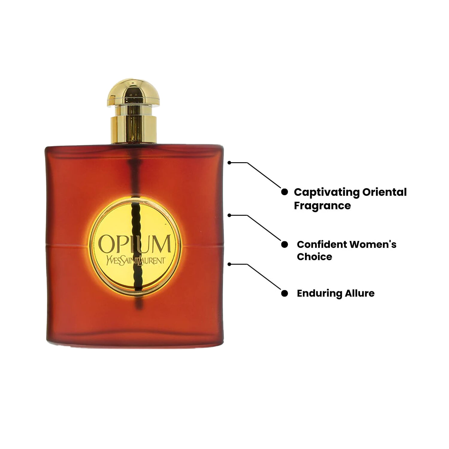 Yves Saint Laurent Opium Eau De Parfum Spray for Women Rich Oriental Scent 3 oz Walmart