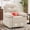 Beige, variant on Korser Swivel Rocker Recliner Chair for Adults with Massage and Heat,Glider Rocking Chair for Nursery with Side Pockets Manual Recliners for Living Room,Linene,Beige