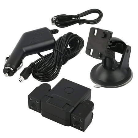IR Night Vision Dual Lens Camera Vehicle Car DVR Dashboard Video Recorder