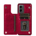 thumbnail image 4 of TJS for Motorola Moto G 5G 2024 Phone Case, Luxury Wallet Card ID Money Holder Cover (Hot Pink), 4 of 4