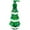 Christmas Soap Dispenser Set-Green-A5, variant on Christmas Hand Soap Dispenser Set, 11.4oz Santa Snowman Christmas Tree Shaped Dispensers, Festive Home Bathroom Decor for Hand Wash/Lotion, Unique Holiday Gift for Christmas Enthusiasts White