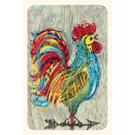 Pocket Sized - Found Image Press Journals: Vintage Journal Rooster Weather Vane (Paperback)
