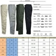 thumbnail image 5 of Men‘s Cargo Pants Joggers Work Military Tactical Chino Utility Combat Pants Outdoor Trousers with Pockets, 5 of 5