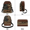 thumbnail image 4 of Xixirimido American Flag Pattern Small Sling Bag for Women Crossbody Bags with Adjustable Strap Cell Phone Purse Fanny Pack Chest Bag for Travel Hiking, 4 of 7