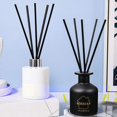 thumbnail image 4 of HOSSIAN 70 Pieces Fiber Reed Diffuser Replacement Refill Sticks, Diffuser Refills, Spa, Aromatherapy (12" x 3mm, Black), 4 of 8