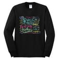 thumbnail image 2 of Wild Bobby, God Grant Me Serenity Courage and Wisdom Prayer Faith, Inspirational/Christian, Men Long Sleeve Shirt, Black, Medium, 2 of 3