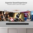 thumbnail image 5 of Ficcug 32" Sound Bars for TV,80W 5.0 Bluetooth Soundbar with Subwoofer,Wall Mountable 3D Surround Home Theate Speaker System,Wired & Wireless Connection,Black, 5 of 9