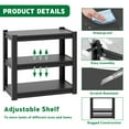 thumbnail image 6 of Metal Shelves for Storage Garage Shelving 2000LBS Heavy Duty Storage Shelves Adjustable Garage Shelf Industrial Shelving Unit Storage Utility Rack, 6 of 10