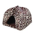thumbnail image 2 of SugarBloom Strawberry Shaped Pet House, Cute Dog Cat Bed with Plush Interior, Soft Warm Kennel for Small Dogs Puppies Cats, Pet Supplies Home Decor,Brown L, 2 of 3