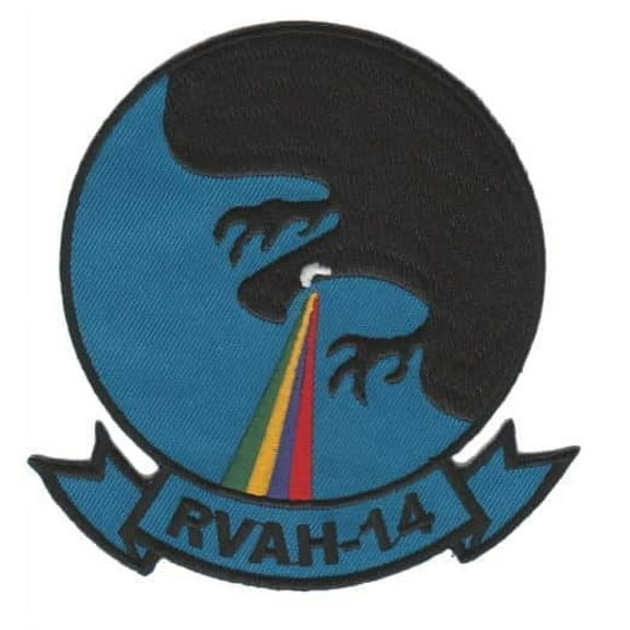 RVAH-14 Eagle Eyes Squadron Patch  – Plastic Backing