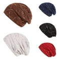 thumbnail image 3 of ruhuadgb Fashion Lace Glitter Women Baggy Beanie Hat Soft Thin Breathable Casual Cap, 3 of 8