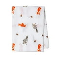 thumbnail image 1 of Lulujo - Baby Muslin Cotton Swaddle Blanket, Nursing/Stroller Cover, 1 of 4