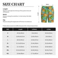thumbnail image 4 of Kdxio Pineapple Print Mens Sleep Shorts Bottoms Soft Comfy Pajama Wear Pants with Drawstring Pockets, 4 of 7