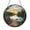 Acrylic 3.5 Inch, variant on Sunset Lake Dock Window Suncatcher with Stained Glass Effect, Decorative Nature Window Art