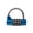 Blue 4 Letter, variant on 4/5 Digit Letter Combination Padlock, Resettable Zinc Alloy Locker Lock, Keyless Password Lock For Cabinet, Drawer, Locker, Gate, Storage Box And Bags,Silver