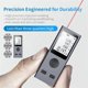 thumbnail image 3 of Mini Laser Rangefinder Digital Tape Measure Laser Ruler USB Charge Aluminum Alloy Fuselage Measuring, 3 of 5