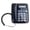 Black, variant on YIGSECU Desk Phone With Caller Display Easy Calling Speakerphone Lightweighted Construction