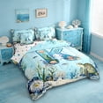 thumbnail image 2 of Erosebridal Ocean Style Kids 7-Piece Twin Bedding Sets,Cartoon Animal Monogrammed K Bedding Comforter Set For Kids,Reversible, 2 of 7