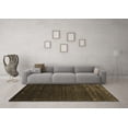thumbnail image 3 of Ahgly Company Indoor Rectangle Abstract Brown Contemporary Area Rugs, 4' x 6', 3 of 4