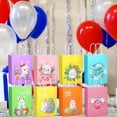 thumbnail image 3 of Set Of 8 Easters Bags Happy Rabbits Paper Packaging Bags with Handle for Spring Birthday and Easters Party Supplies, 3 of 8