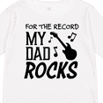 thumbnail image 4 of Inktastic For the Record, My Dad Rocks Boys or Girls Long Sleeve Toddler T-Shirt, 4 of 5