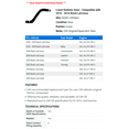 thumbnail image 2 of Lower Radiator Hose - Compatible with 2010 - 2016 Buick LaCrosse 2011 2012 2013 2014 2015, 2 of 2