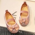 thumbnail image 6 of Viluyesy Big Kids Girls Loafers - Sparkly Sequin Bow Ballet Flats Soft Sole Spring Summer Princess Dress Shoes Pink Size 9.5, 6 of 10