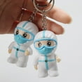 thumbnail image 4 of Key Chain Cartoon Nurse Shape LED Sound Luminous Mini Keychain Bag Pendant Jewelry for Gifts, 4 of 10
