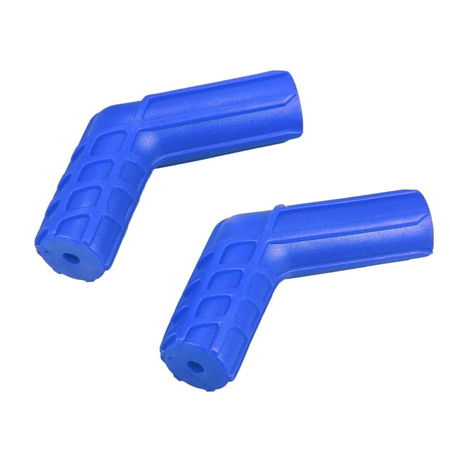 2uds Moto Cambios Palanca Protector Cubierta Cilíndrica Azul