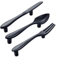 thumbnail image 3 of Door Handle 12-Handle Kitchen Handle - Black, 3 of 5