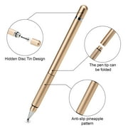 Universal Stylus, TSV Stylus Pen Compatible with Apple iPad, 2 in 1 Precision Series Disc Stylus Touch Screen Pens, Fine Point Digital Stylus Pen, Capacitive Stylus for Touch Screen Devices