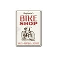 thumbnail image 2 of Bike Shop Novelty Decor, Metal Wall Sign - 10x14 Inches, 2 of 4