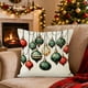 thumbnail image 4 of Herunwer Christmas Pillow Cover Winter Holiday Throw Pillows Christmas Decor Cushion Cases for Sofa Couch Home Décor, Pillowcases Farmhouse for Christmas Couch Bed, 4 of 6