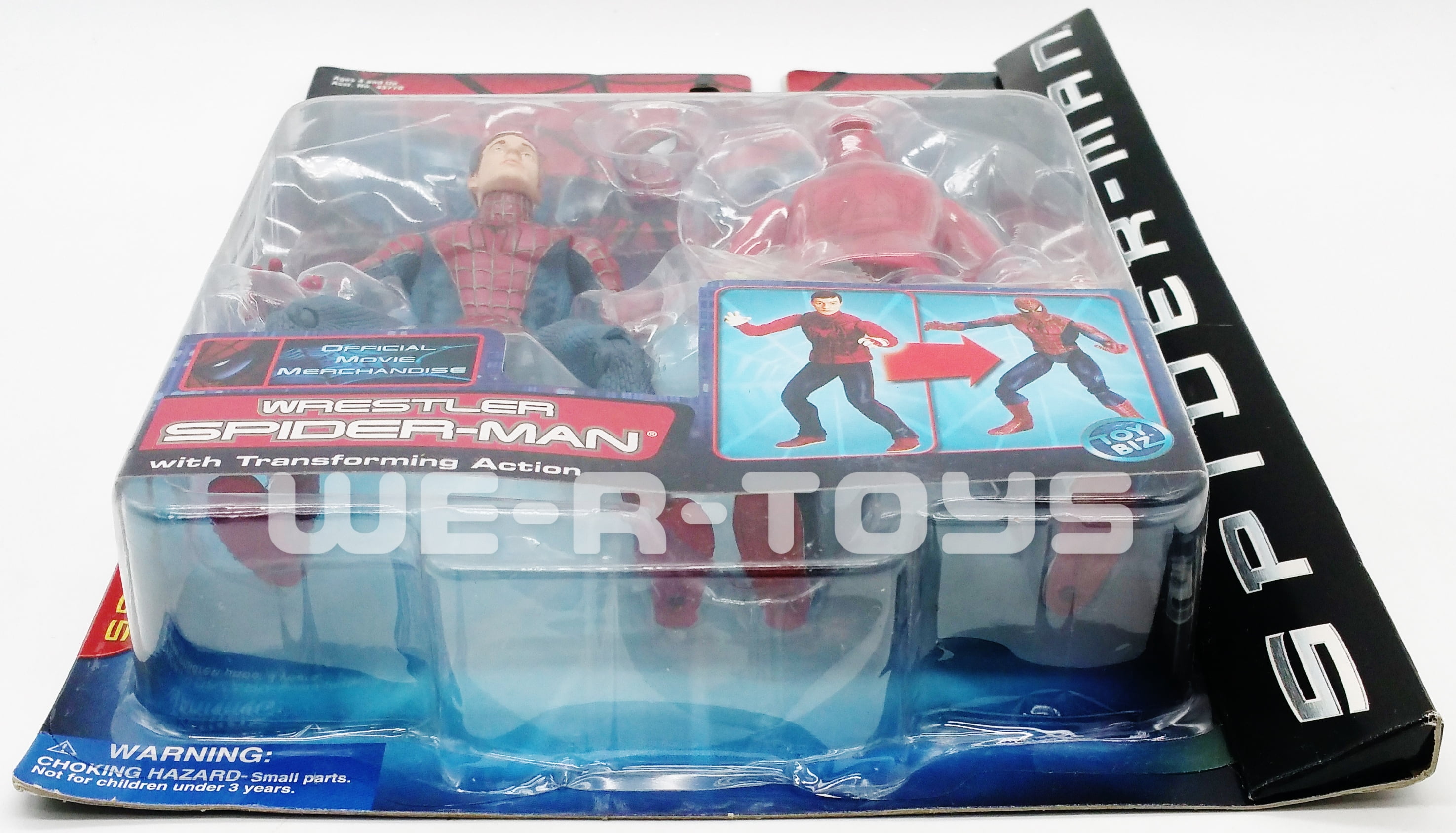 Wrestler spider man action figure deals