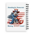 thumbnail image 2 of Democratic Australian Cattle Dog Making Woof Count Election 2024 Spiral Bound Journal Heeler Lover Gifts 5x7in Spiral Notebook - 01001, 2 of 5