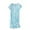 A-Blue139, variant on Womens Nightgown Llama Print Short Sleeve Crew Neck Soft Stretchy Loungewear Home Sleepwear