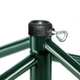 thumbnail image 3 of National Tree Company Christmas Tree Folding Stand, Green, For Trees 9 - 10 Feet, with 1.25" Diameter Center Poles, Rolling Wheels, 32 Inches, 3 of 3
