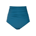 thumbnail image 2 of Firpearl Women's Retro High Waisted Bikini Bottoms Ruched Swimsuit Bottom Swim Shorts, 2 of 4