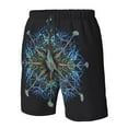 thumbnail image 5 of Tool Band Eye Symbol Men's Beach Shorts Swim Trunks Casual Quick Dry Board Shorts Swimwear with Mesh Lined and Pockets, 5 of 8