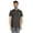 Gray, variant on Men's Basic Round Neck Shirt Regular Fit Solid Short Sleeve T-Shirts