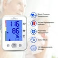 thumbnail image 3 of Easy@Home Digital Upper Arm Blood Pressure Monitor with Backlit Display & Pulse Meter, Kit, 3 of 6