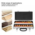 thumbnail image 3 of Carpentry Milling Cutter, Milling Cutter Set, Woodworking Equipment Alloy Most Planer Saws Hardwood Softwood For Flower Board, 3 of 8