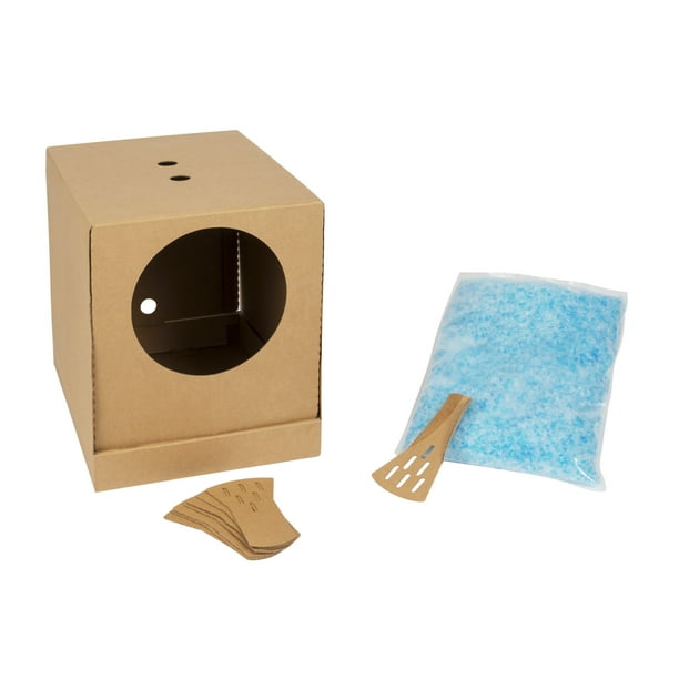 Premier Pet Disposable Cat Litter Box PopUp, Travel Litter Box