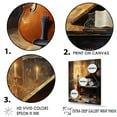 thumbnail image 3 of Designart "Harmony Of Vintage Violin And Piano I" Music Wall Decor, 3 of 7
