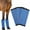 Blue, variant on 4-piece Set Horse Fly Boots ,Mesh Boots for Horses, Non-Slip Horse Fly Leggings No More，Breathable Mesh Horse Flyproof Leggings with Stay-Tight Fit