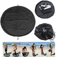 thumbnail image 4 of Cambiador para surf, playa, bolso impermeable con asa y cordón para deportes acuáticos, natación, buceo, camping al aire libre, 50CM de diámetro. ER, 4 of 5