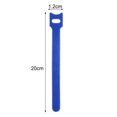 thumbnail image 4 of Visland 100Pcs Cable Management Belt Anti-tangle Fastener Tape Nylon Cable Straps Wire Ties Cable Management Home Supply, 4 of 8