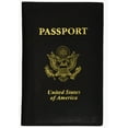 thumbnail image 3 of menswallet Genuine Leather USA Gold Logo Passport Cover Holder for Travel 151 CF USA (C) Tan, 3 of 7