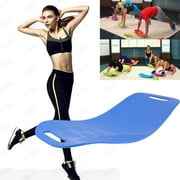 Professional Rocker Board - Improve Core Strength, Flexibility, Posture, Stability - Full Non-Slip Platform - Safe Fun Low Impact Exercise - Commercial Quality Balance Board-Blue